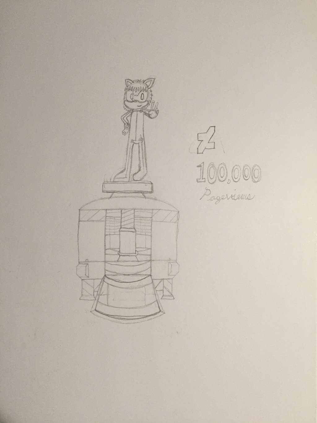 Completed 100,000 Pageviews (WIP) by SonicUS1000