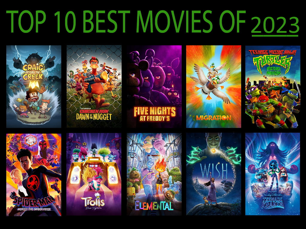 My Top 10 Best Movies Of 2023 by DudePivot47 on DeviantArt