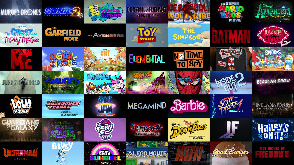 Title Cards Collage by DudePivot47 on DeviantArt
