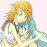 Vocaloid - Hatsune Miku x Kagamine Rin