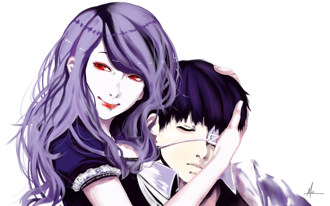 Kaneki Devours Rize Rize and Kaneki by myuartt on DeviantArt