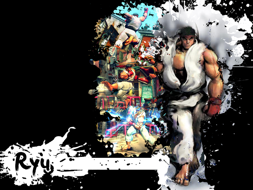 SFIV Splatter Ryu