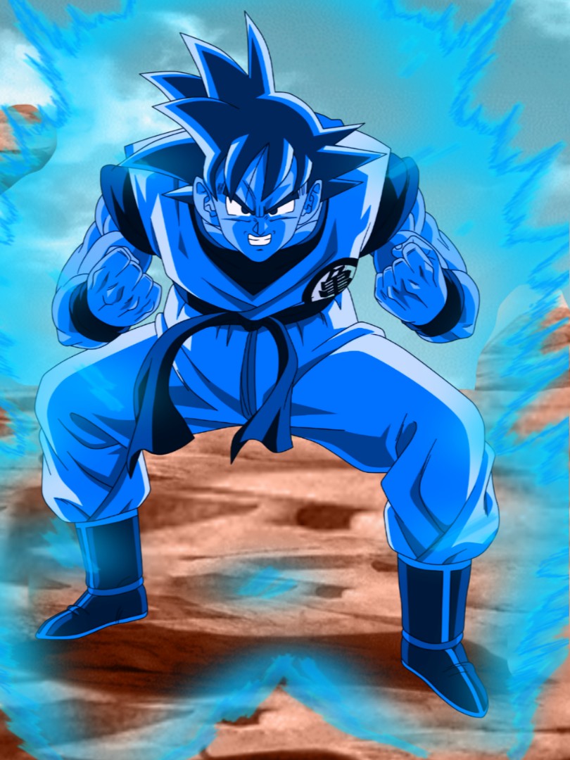 Super Saiyan Blue Kaioken Goku by EpsilonMisery on DeviantArt