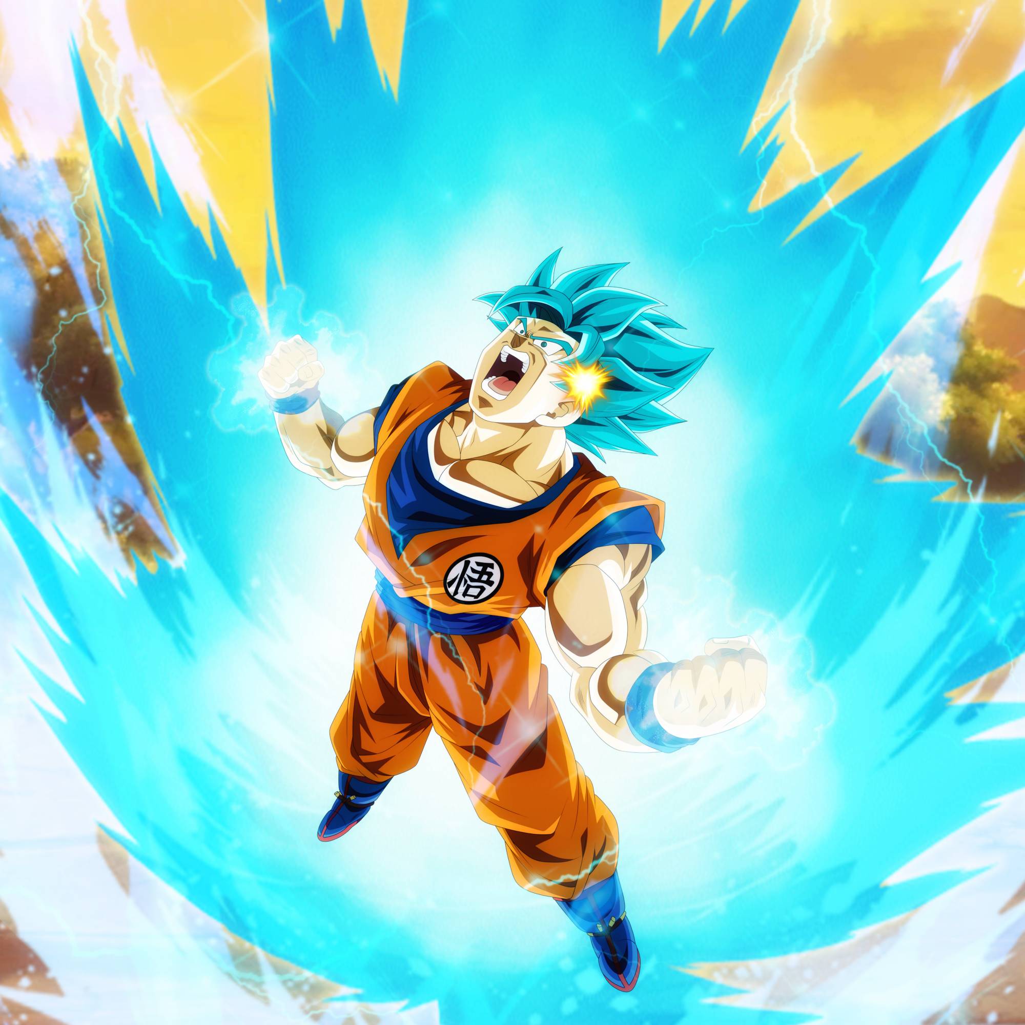 Goku Super Saiyan Blue — Created by me @the.artful.ai
