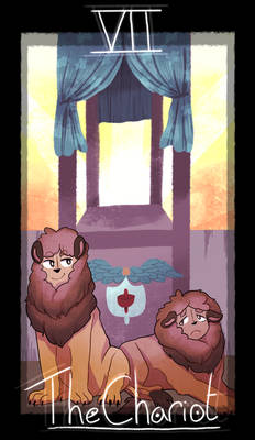 The Chariot - sphinx tarot