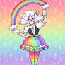 Rainbow clown magical girl!