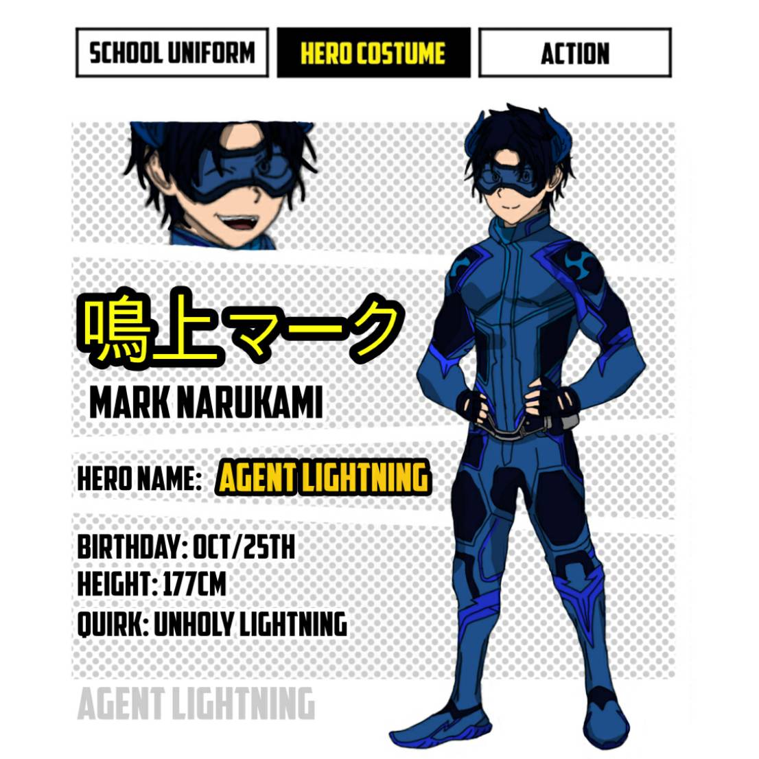 Agent Lightning (Hero Costume) by electricart15 on DeviantArt