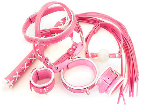 Pink bondage kit