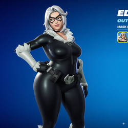 Chubby Black Cat (Fortnite)