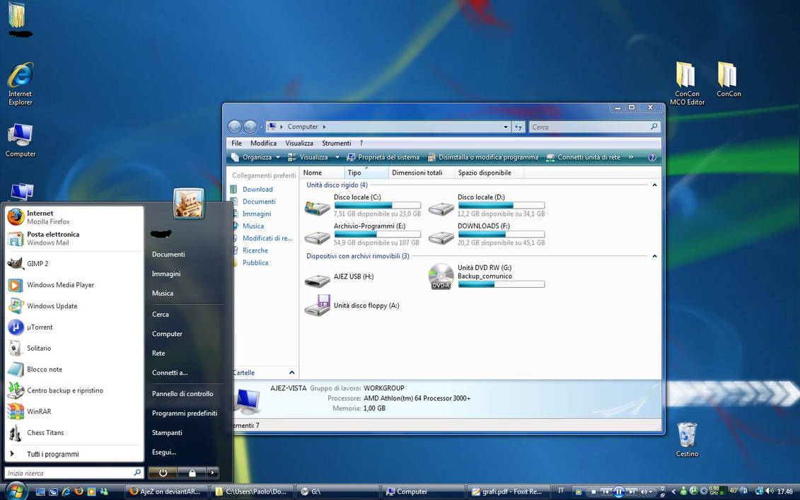 MyDesktop by AjeZ on DeviantArt