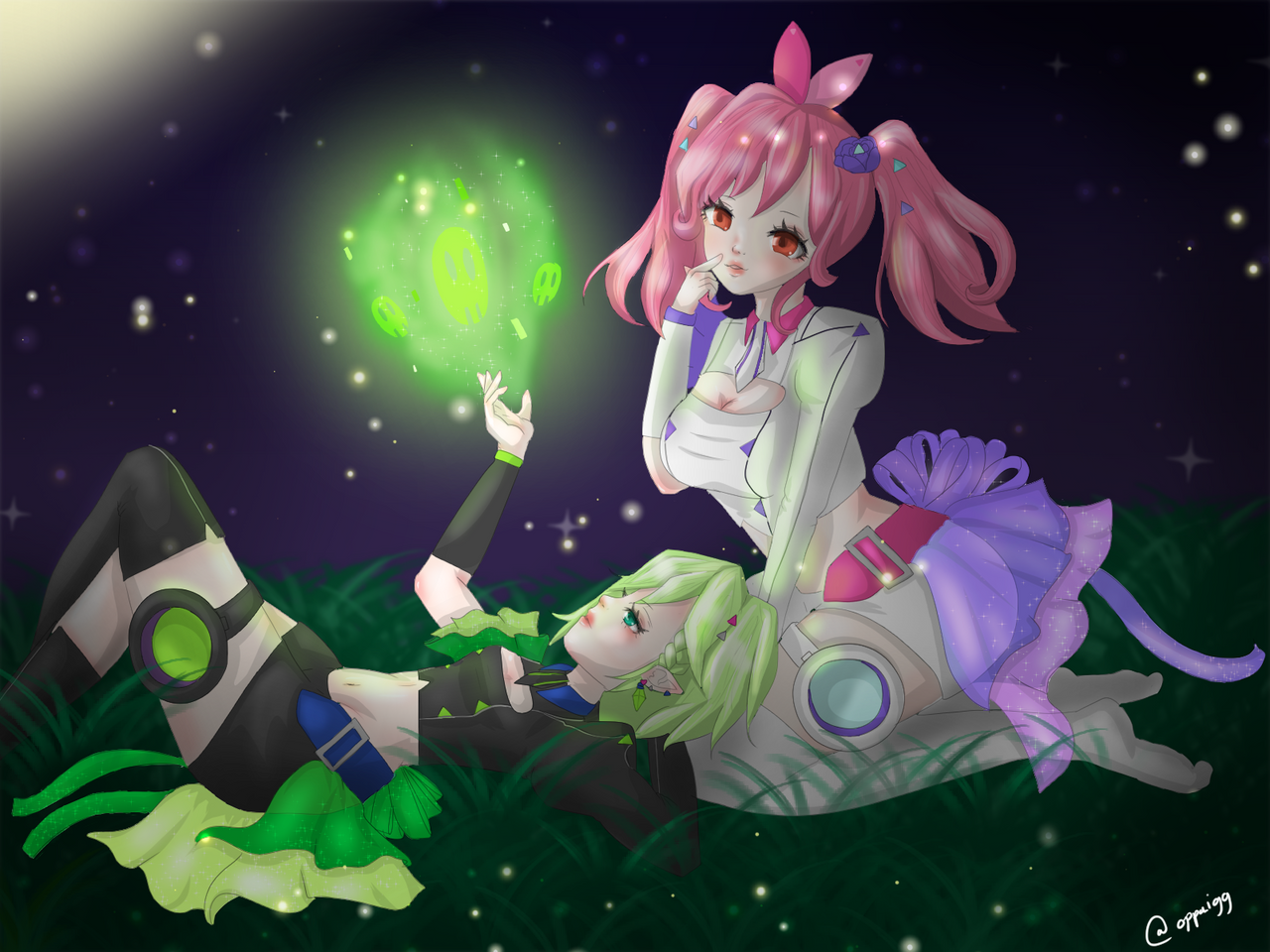 Makina And Reina By Nyopaiki On Deviantart Makina And Reina By Nyopaiki On Deviantart