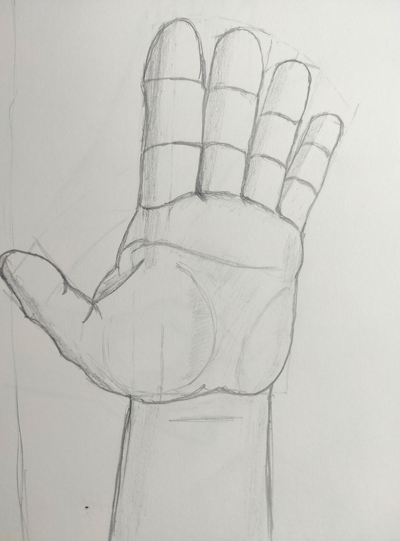 How To Draw A Left Hand