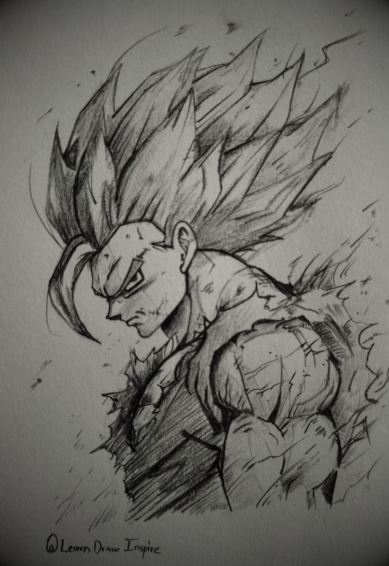 Gohan Writing Gohan (The Beast)- Day 98/100 by YK262 on DeviantArt