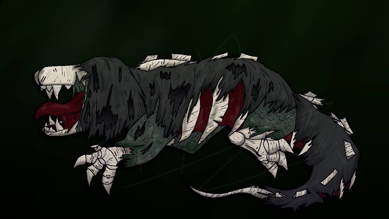 SCP-682 by Batterymaster on DeviantArt