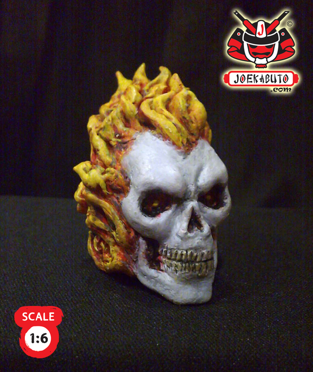 1.6 Head Sculpture ghostrider2