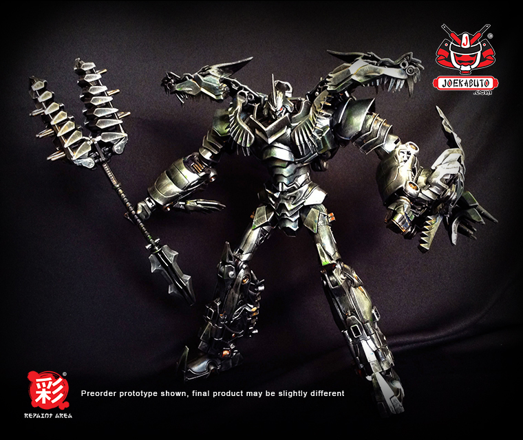 TRANSFORMERS AOE LEADER GRIMLOCK REPAINT MP 05 by wongjoe82