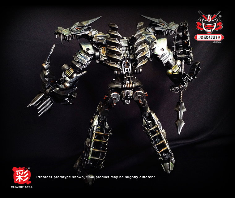 TRANSFORMERS AOE LEADER GRIMLOCK REPAINT MP 06 by wongjoe82