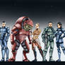 Mass Effect Stars - Fem sheppard version