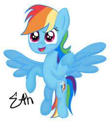 Rainbow Dash Brohoof by Sigmath-Bits