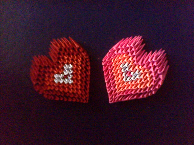 Origami Hearts By Collarander On Deviantart