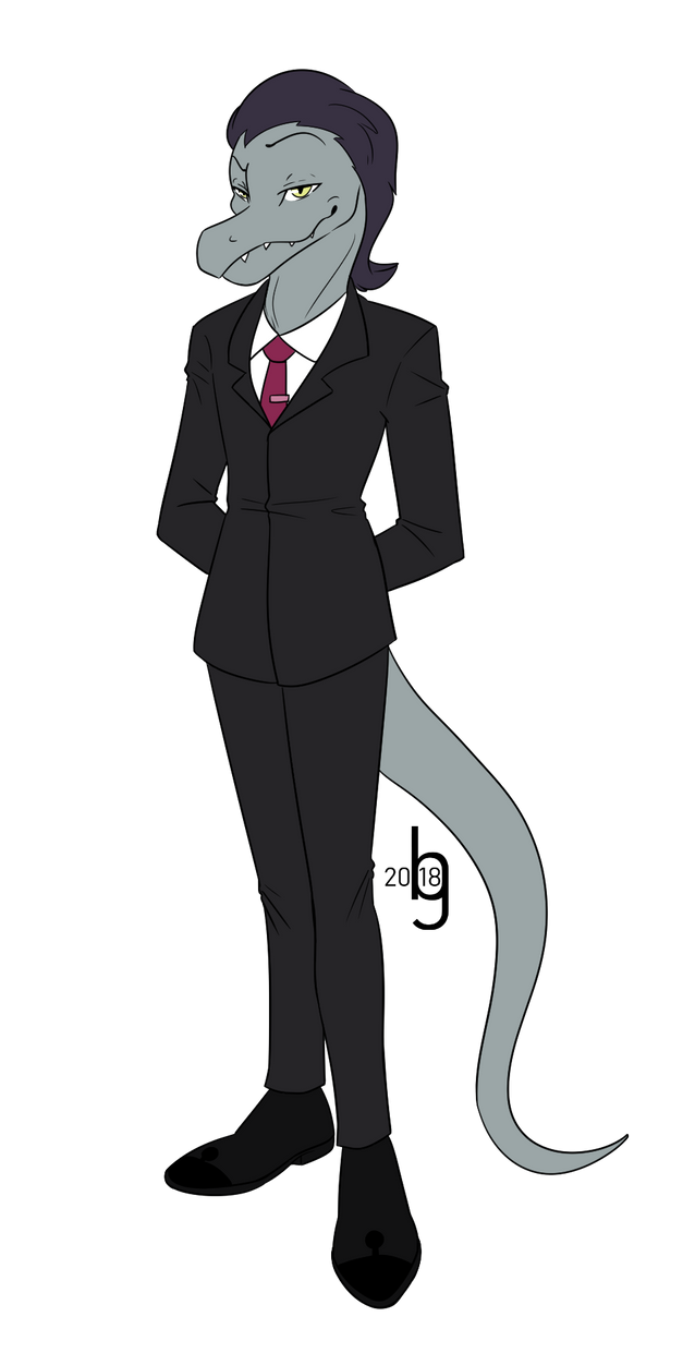 the smug lizard by SassCannon on DeviantArt