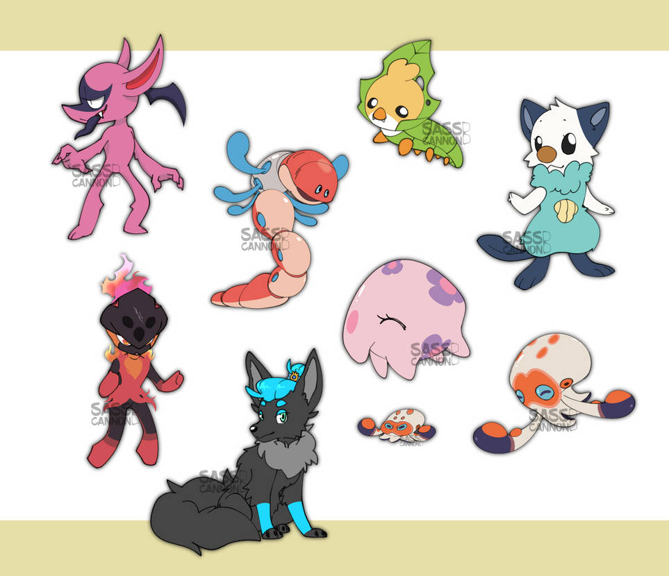 Pokemon Dump 1 by SassCannon on DeviantArt