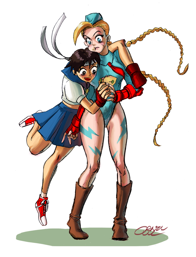 Cammy and Sakura