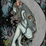 The Moon Tarot card