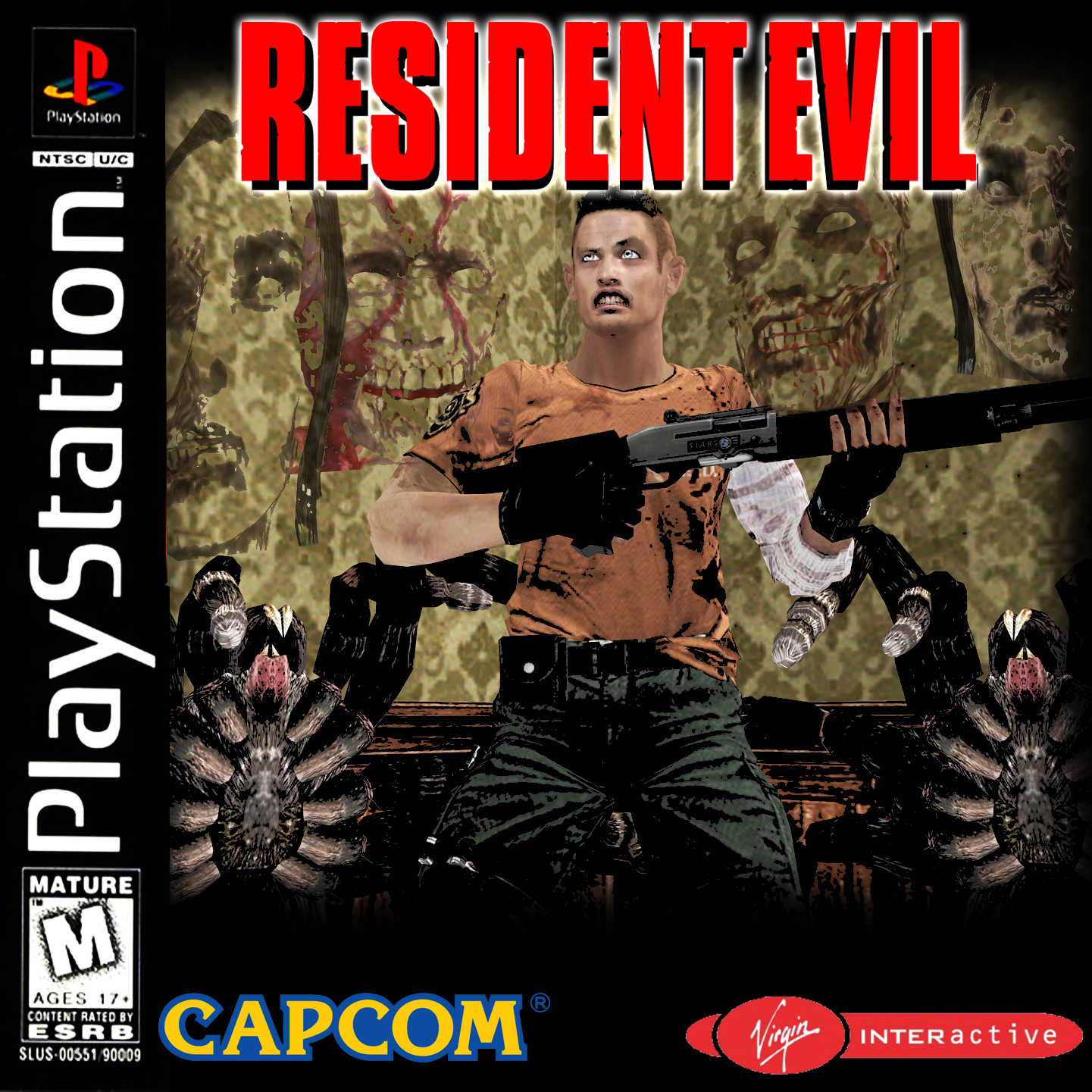 RE 20th Anniversery - Resident Evil 1 Cover Remade