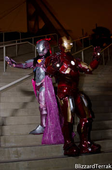 SDCC13 - Iron Couple