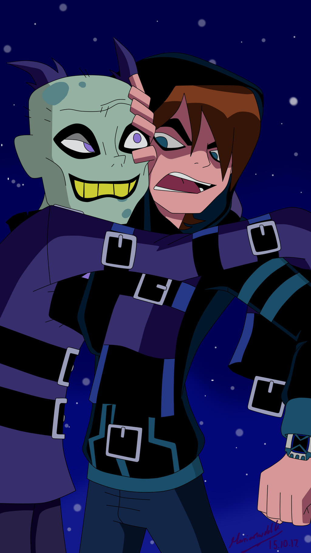 wallpapers Ben 10 Omniverse Benzarro ben 10 omniverse benzarro y nega ben