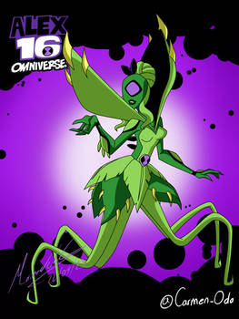 Ben 16 Omniverse - OC Miss Creeper (Alex16)