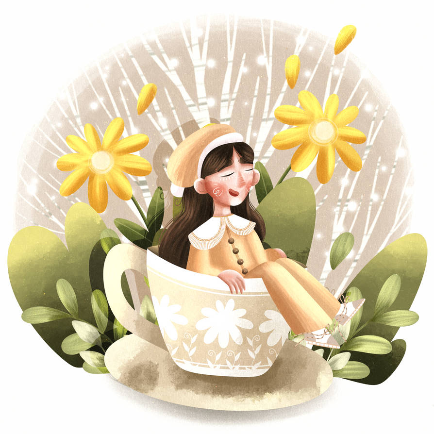 Spring Girl by KleciPleciArt on DeviantArt