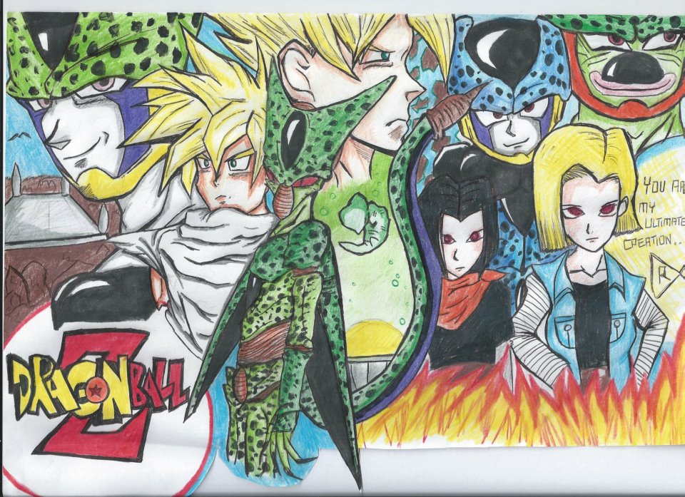 Dragon Ball Z - Saga Cell by Dessinemoiunecarte on DeviantArt