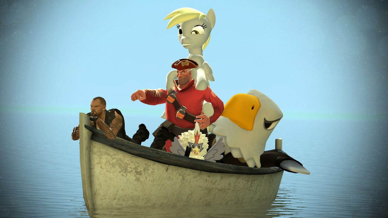 GMOD: A BOAT! load of Crossovers! by ColonelRockrits on DeviantArt