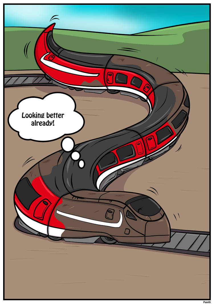 Railmin Deviantart Comm: A Railway Rebirth! Part 5 by ColonelRockrits on DeviantArt
