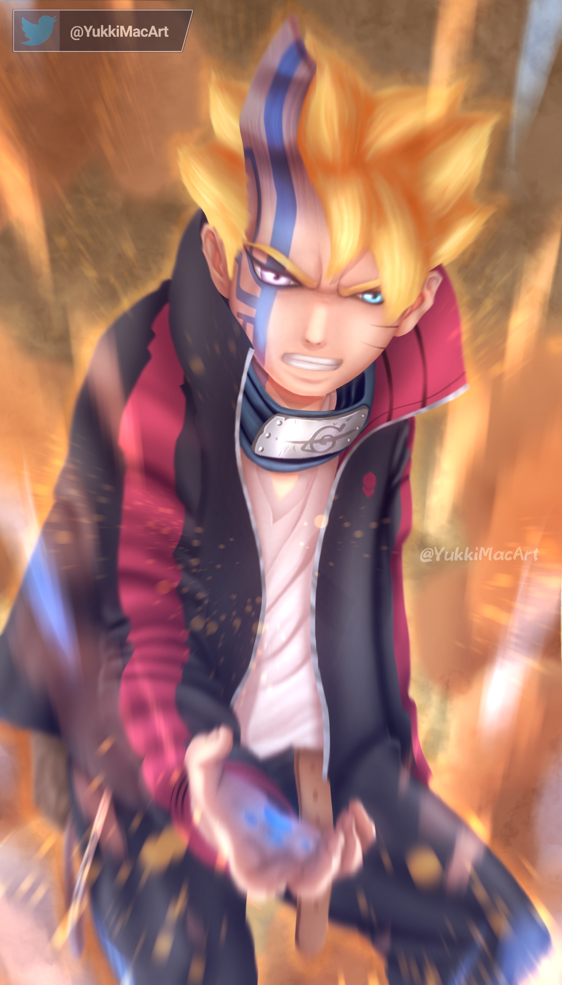 Boruto karma mode  Kartun, Gambar anime, Gambar