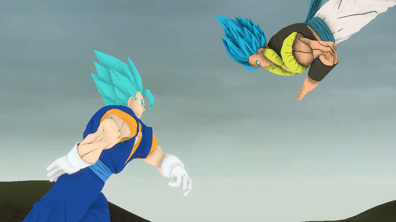 Dragon Ball Xenoverse MOD : GOGETA SUPER SAIYAJIN 5 VS VEGETTO