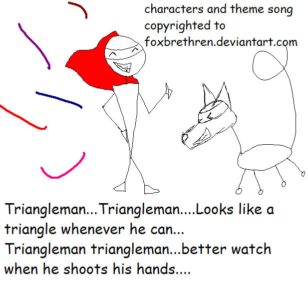 Two Triangle Man .:Triangleman fanart:. by kirio-13 on DeviantArt