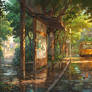 Yellow Train Forest Journey