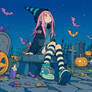 Spooky Halloween Pumpkin Night