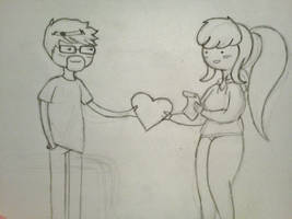 Valentine's Present for my Hubby (uncolored)