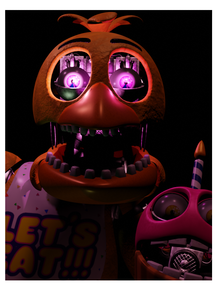 Unwithered Chica Icon For UCN by FnafFantastical on DeviantArt