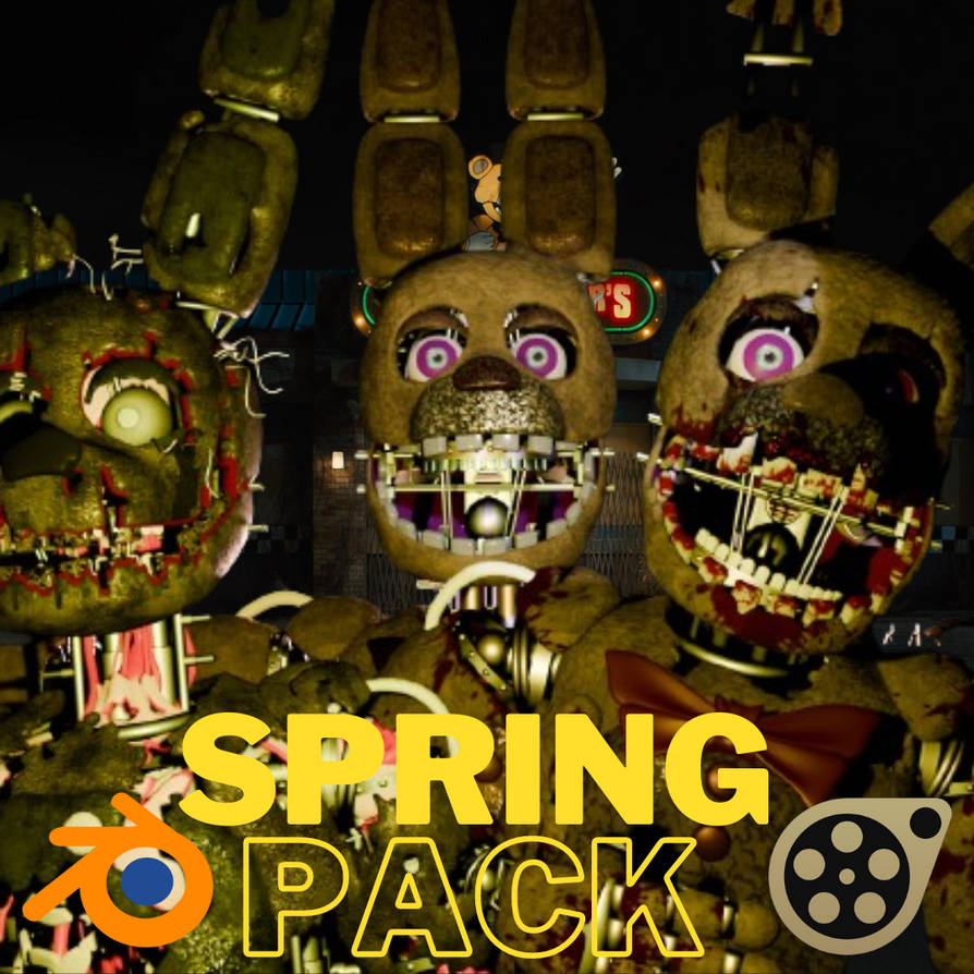 Springs Pack By Torres 3.0 + Blender Release(+SFM) by FnafFantastical ...