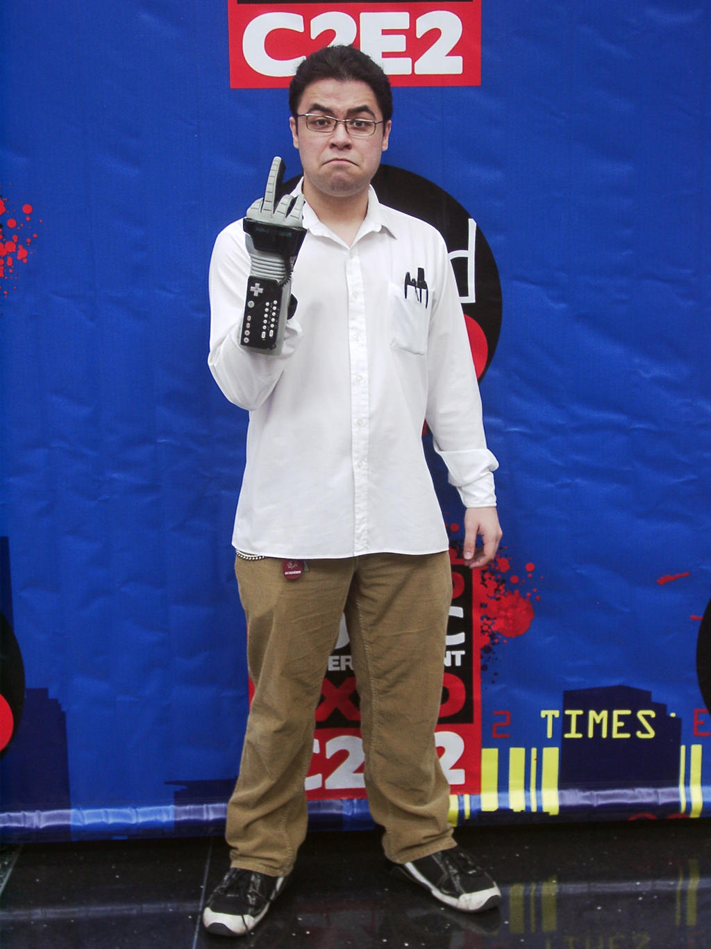 C2E2 2012 Friday - Me as Angry Video Game Nerd