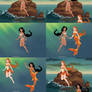 Saleen Turns Jasmine Into A Mermaid