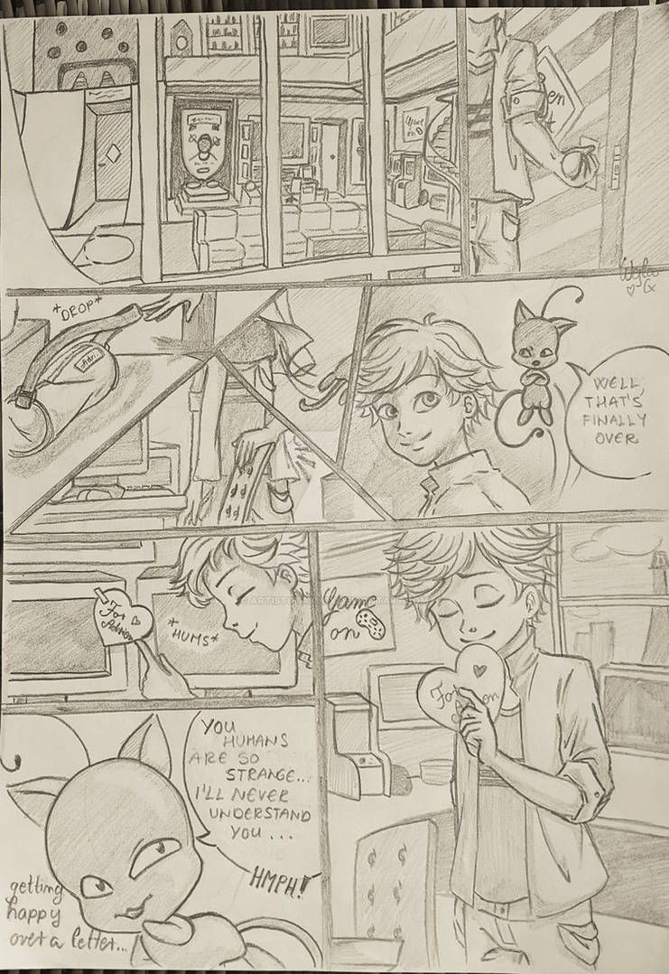 LOVE POEM- page 1- Ladybug miraculous fanfiction by ArtistOtakuCx on ...