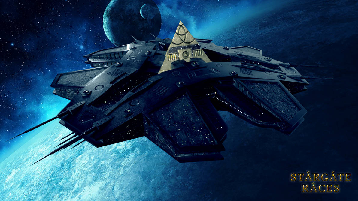 Goa'uld Osiris Class Carrier 1 by dolynick on DeviantArt