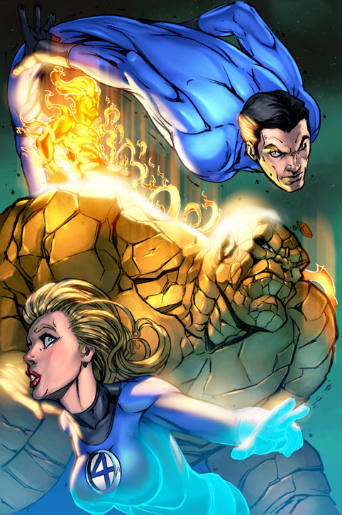 Fantastic Four COLORS by RyanStegman