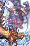 Dragons colored by RyanStegman